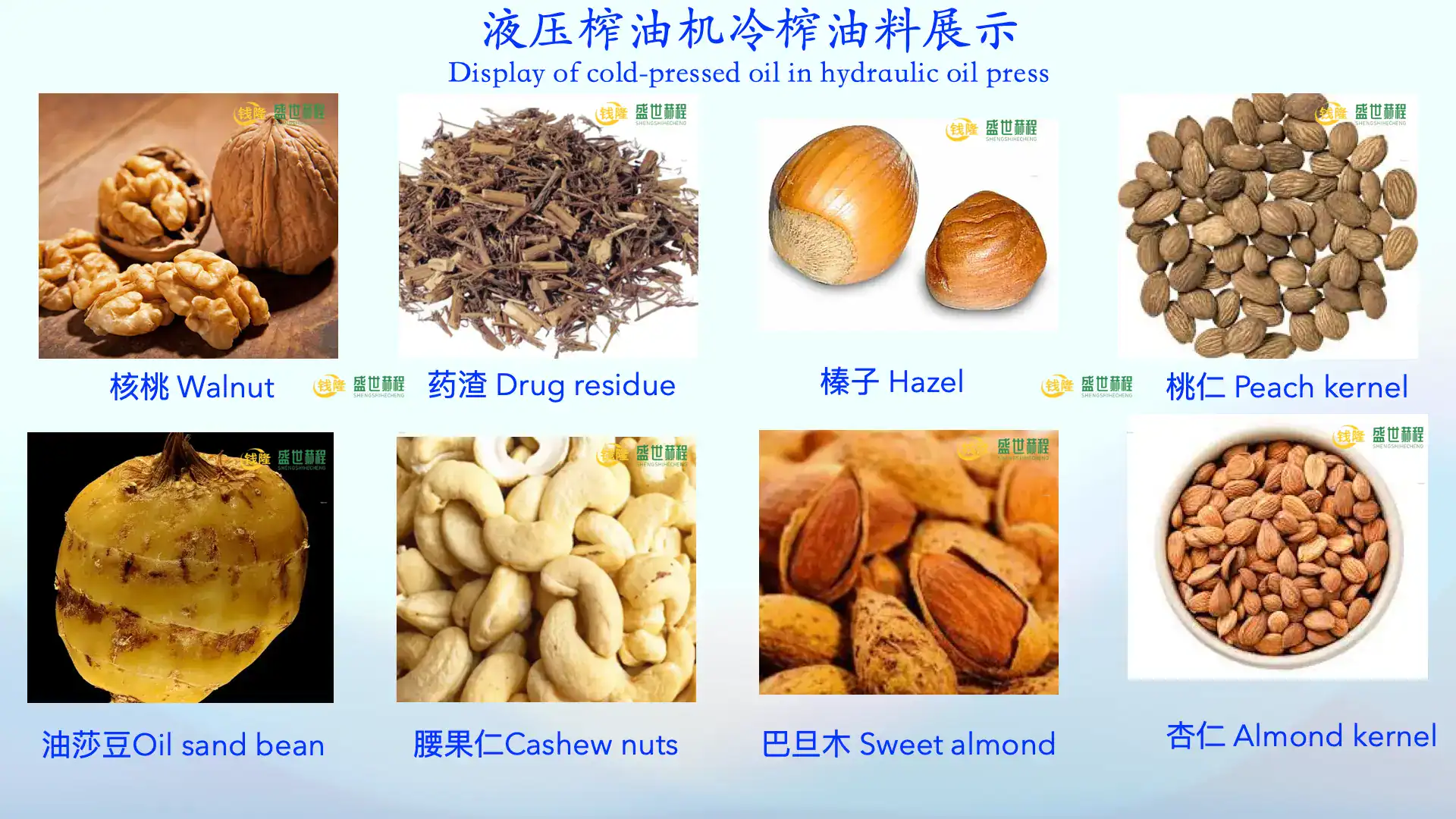 cold press oilseeds materials1