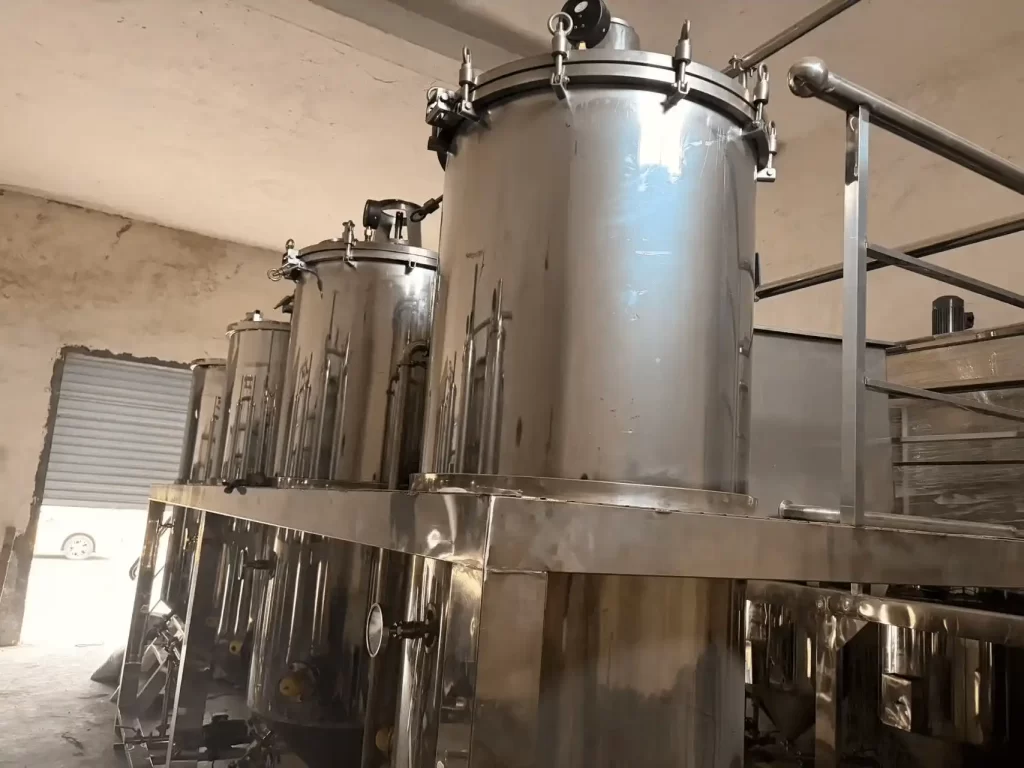Edible oil refining machine1