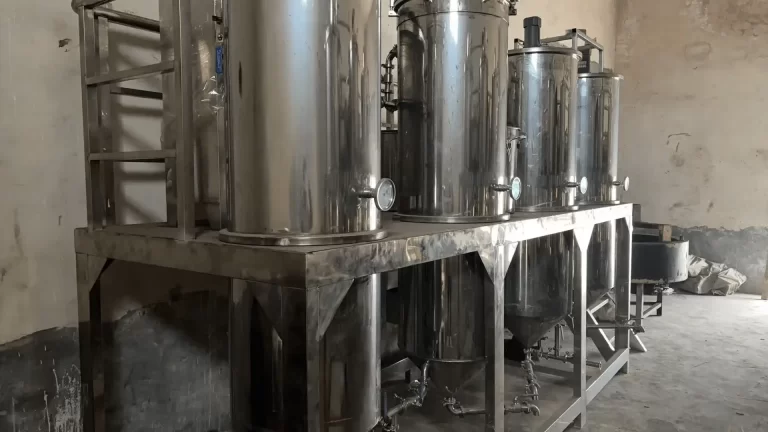 Edible oil refining machine1