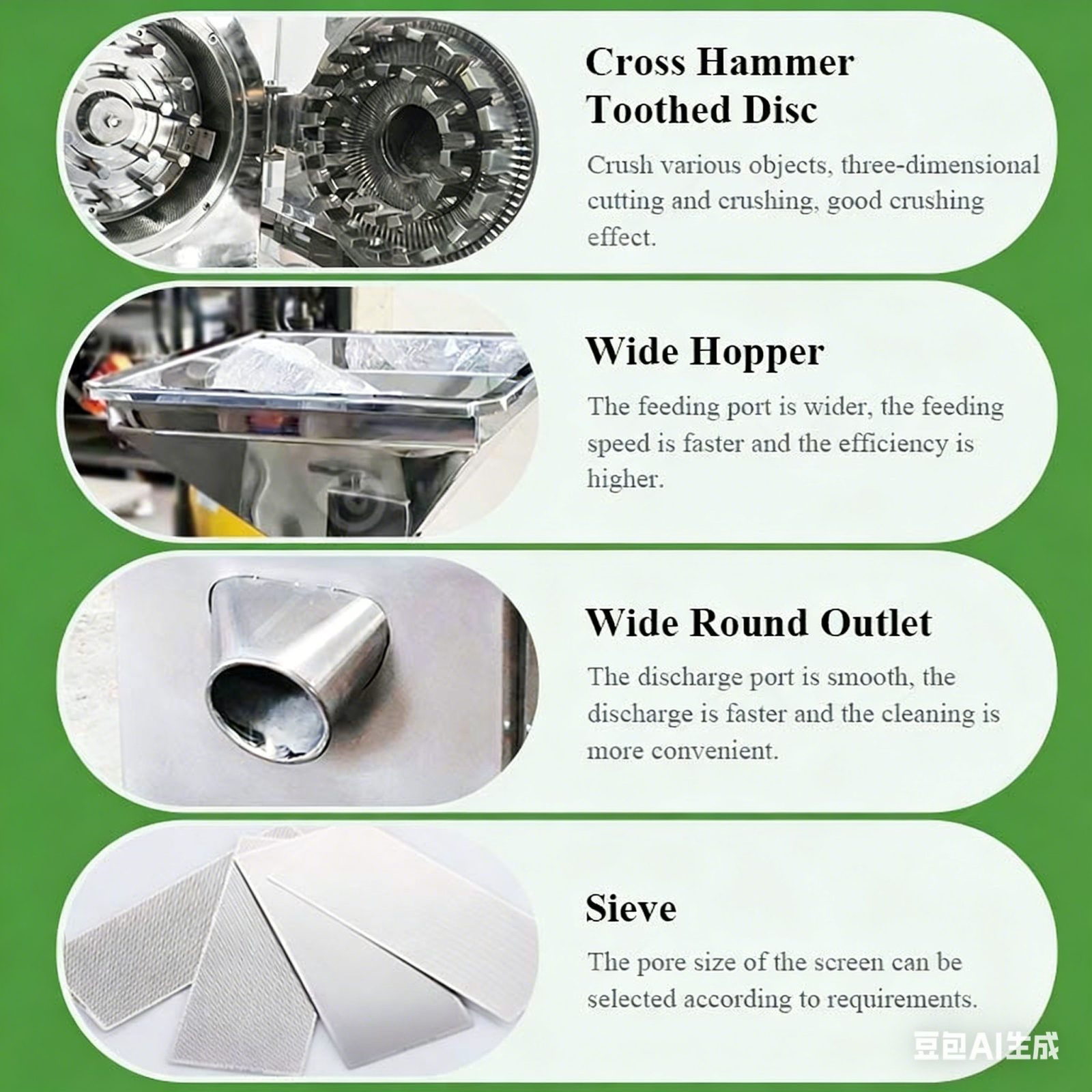 Cocoa Powder Grinding Machine