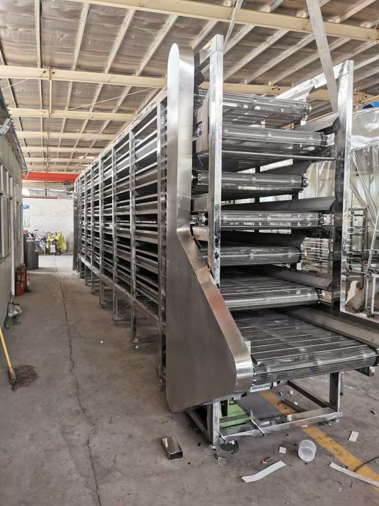 Industrial belt dryer listed for desiccated coconut production