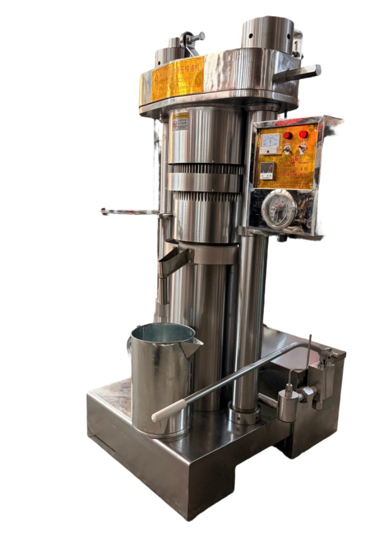 Small sesame oil press machine for batch capacity and shop business