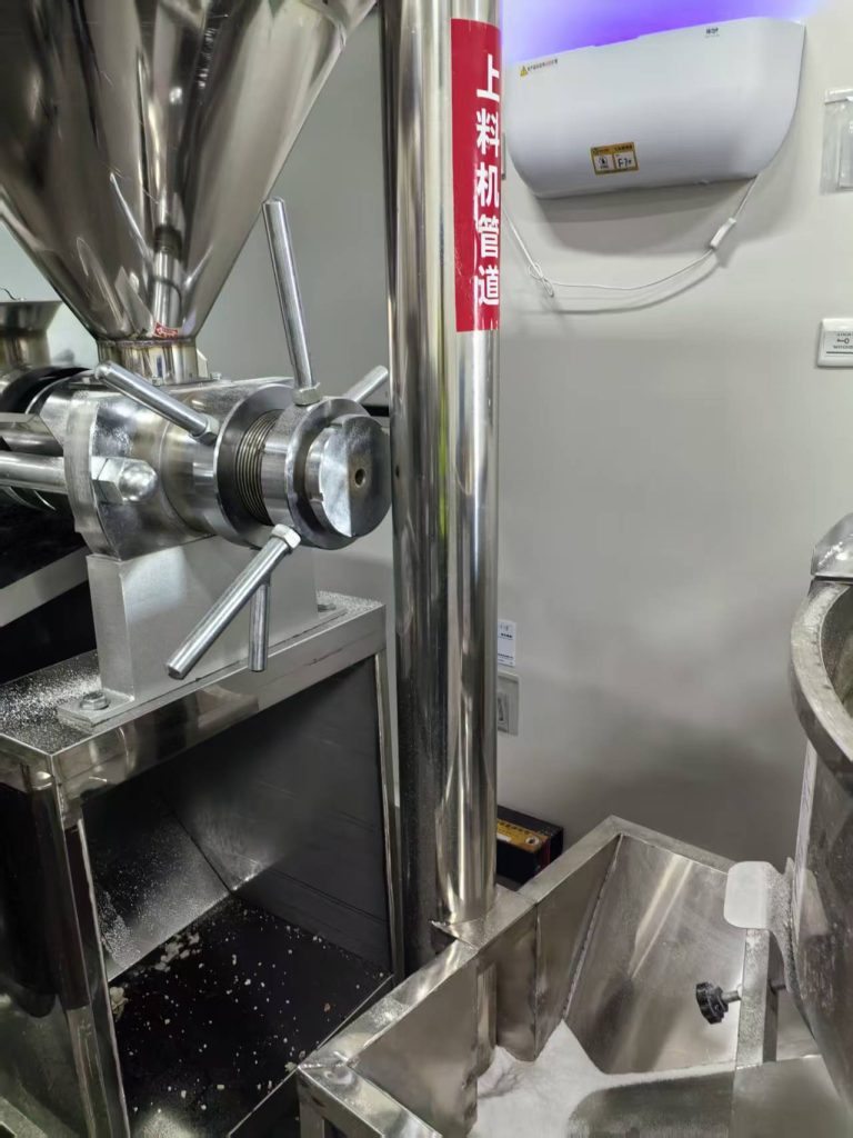 Stainless steel coconut material elevator