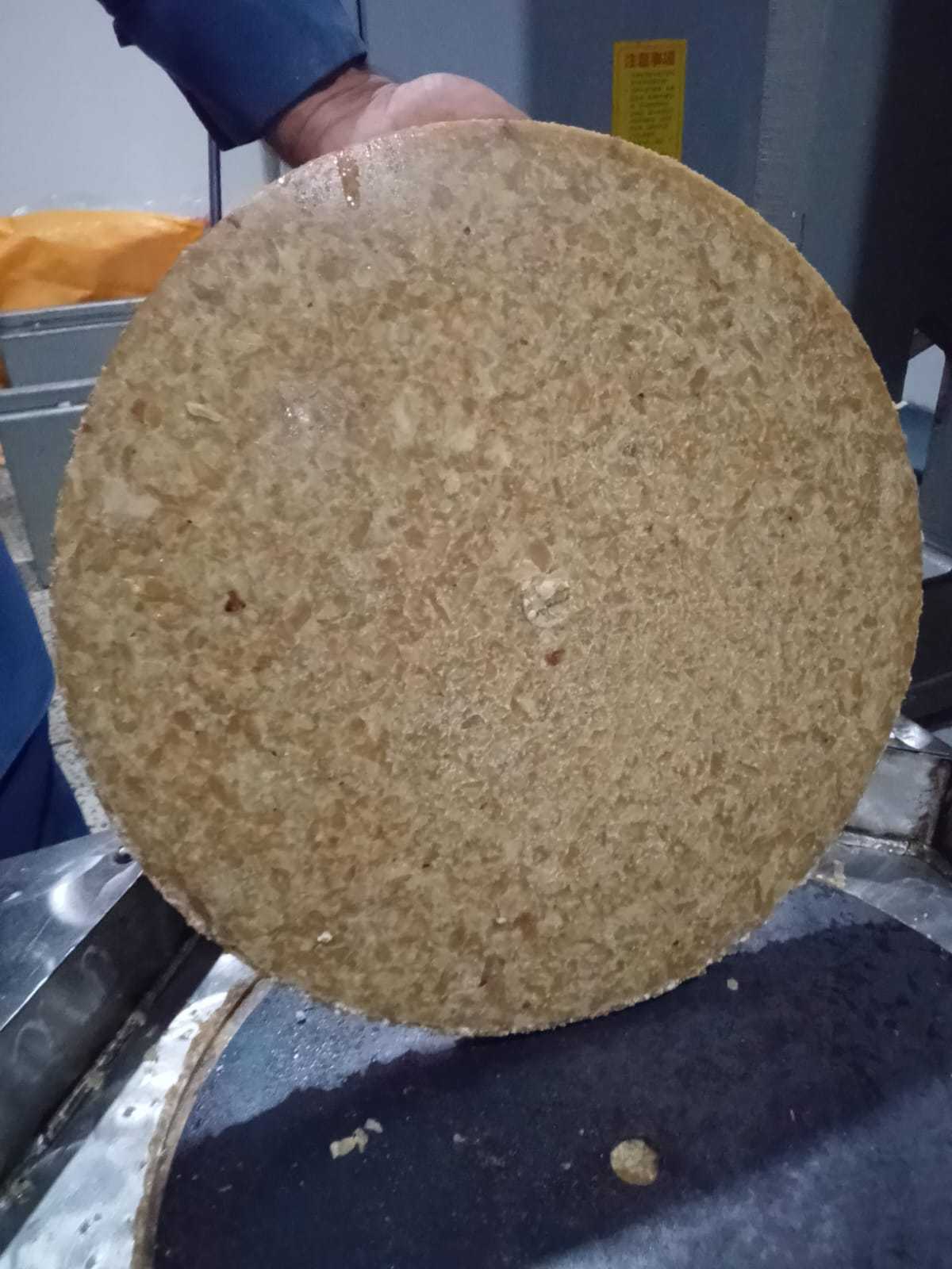 Peanut cake by cold pressing from our customer in Pakistan