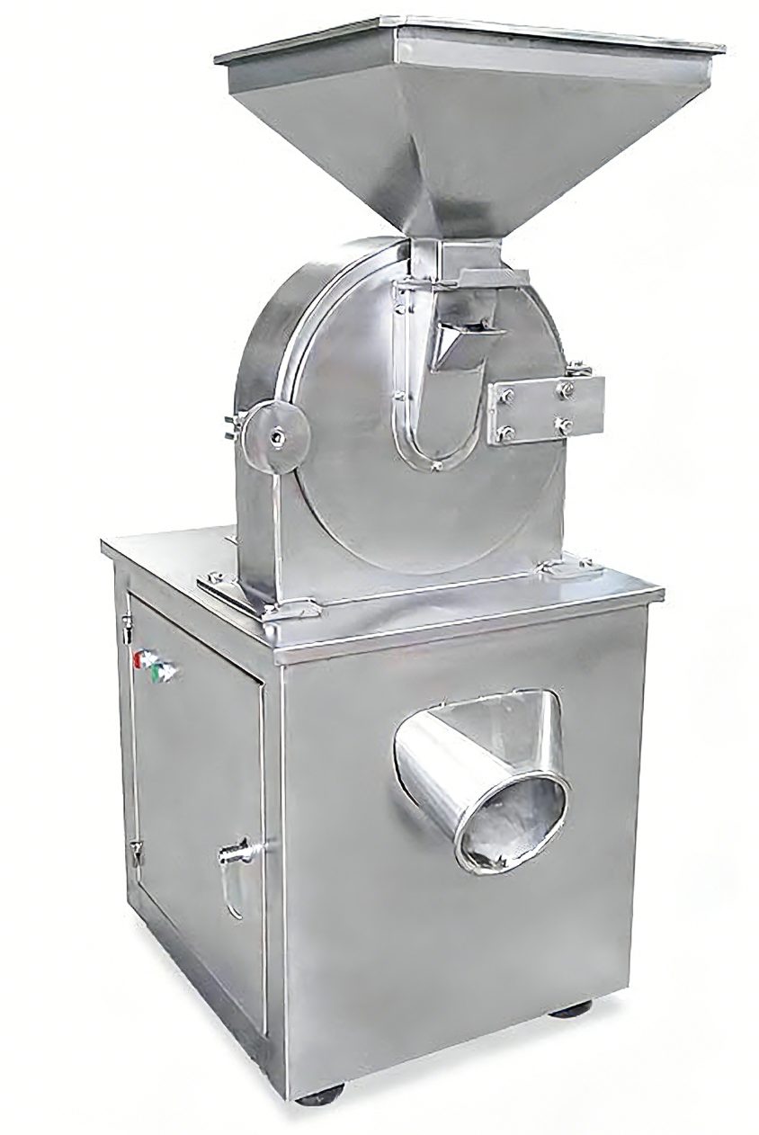 Stainless steel cocoa cake powder grinding machine