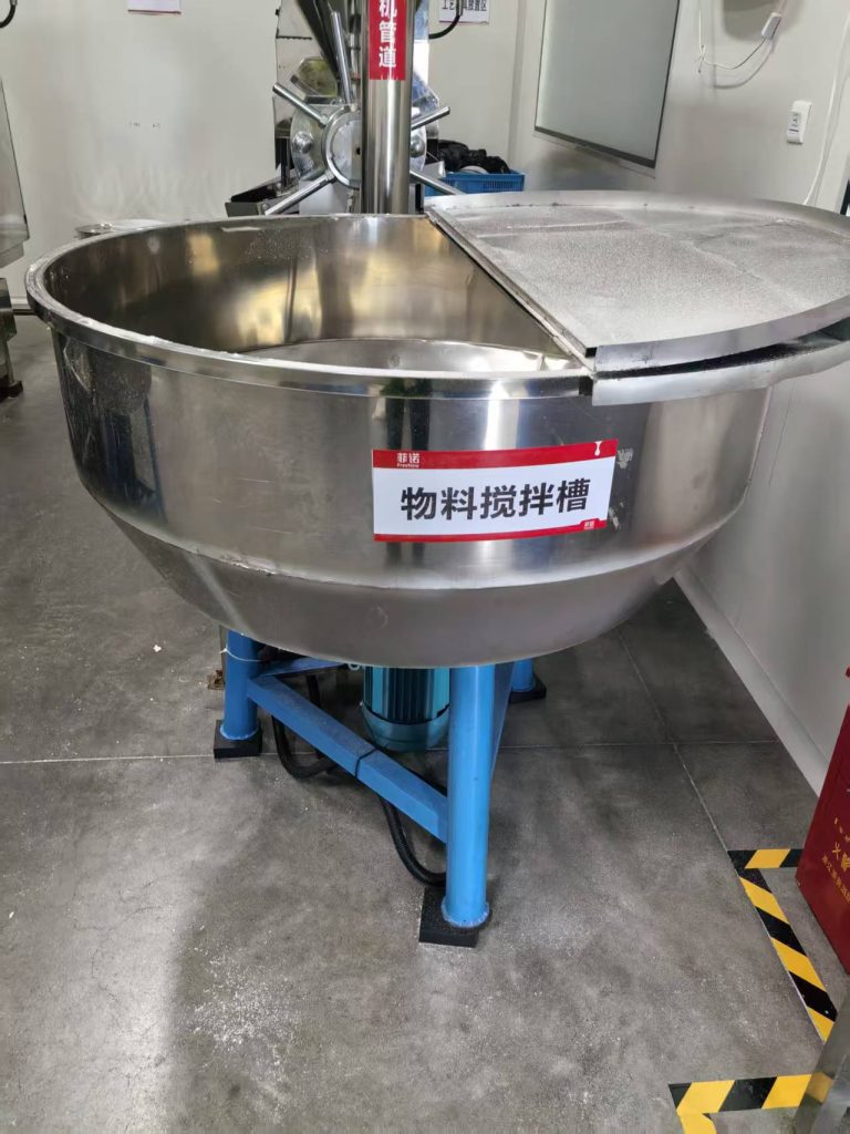 Coconut mixing machine