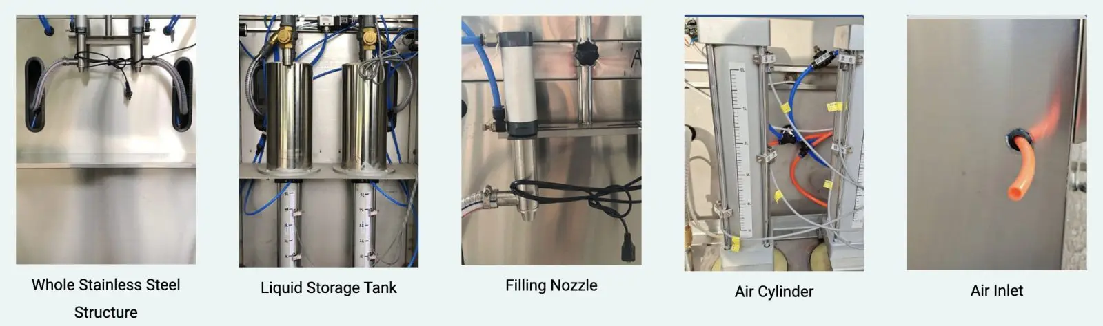Semi automatic piston filling machine for edible oil bottling