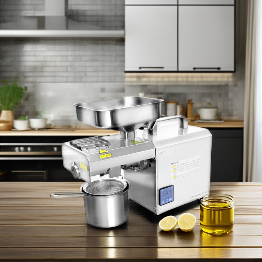 600 W Intelligent Oil Press Machine 3-5 kg/h, model LYF-509 &ndash; detail view 3