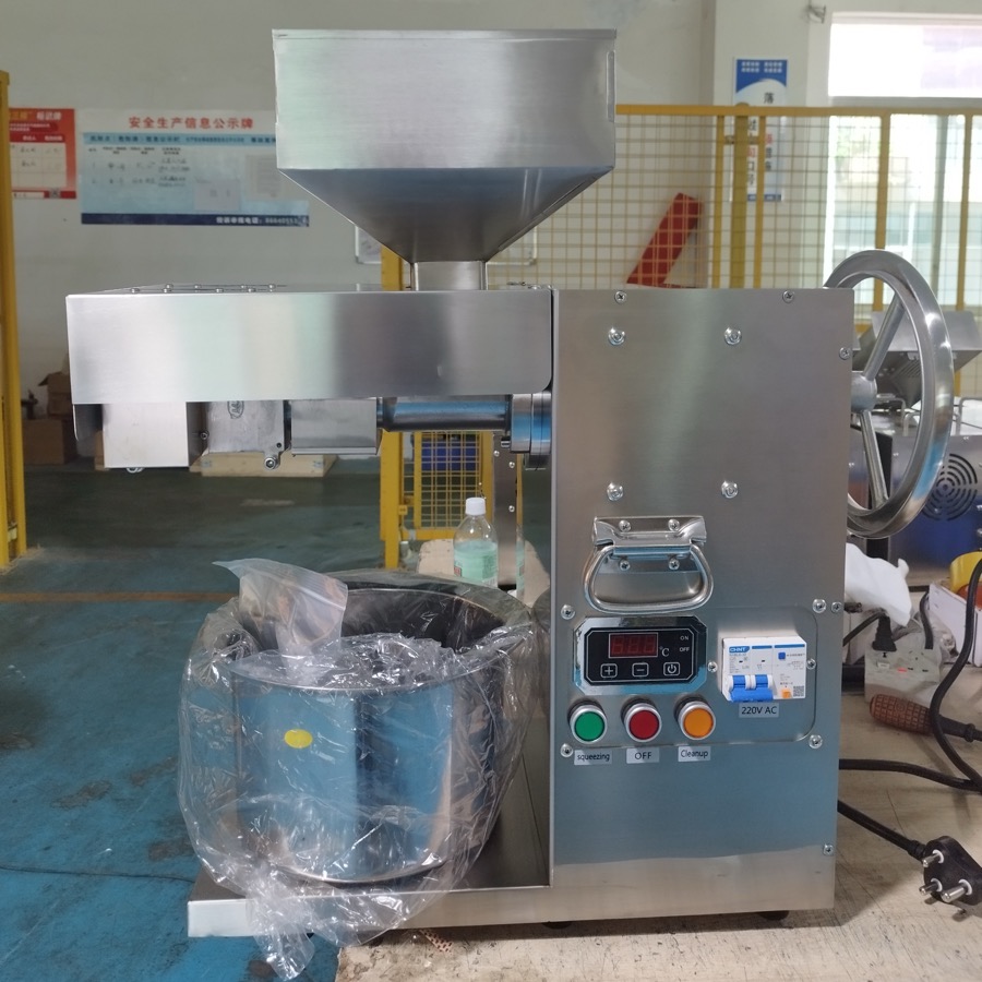 Small screw oil press machine for home and small workshop use