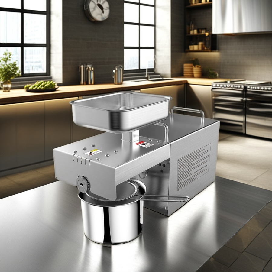 Compact Home Oil Press Machine up to 6 kg/h, model LYF-505