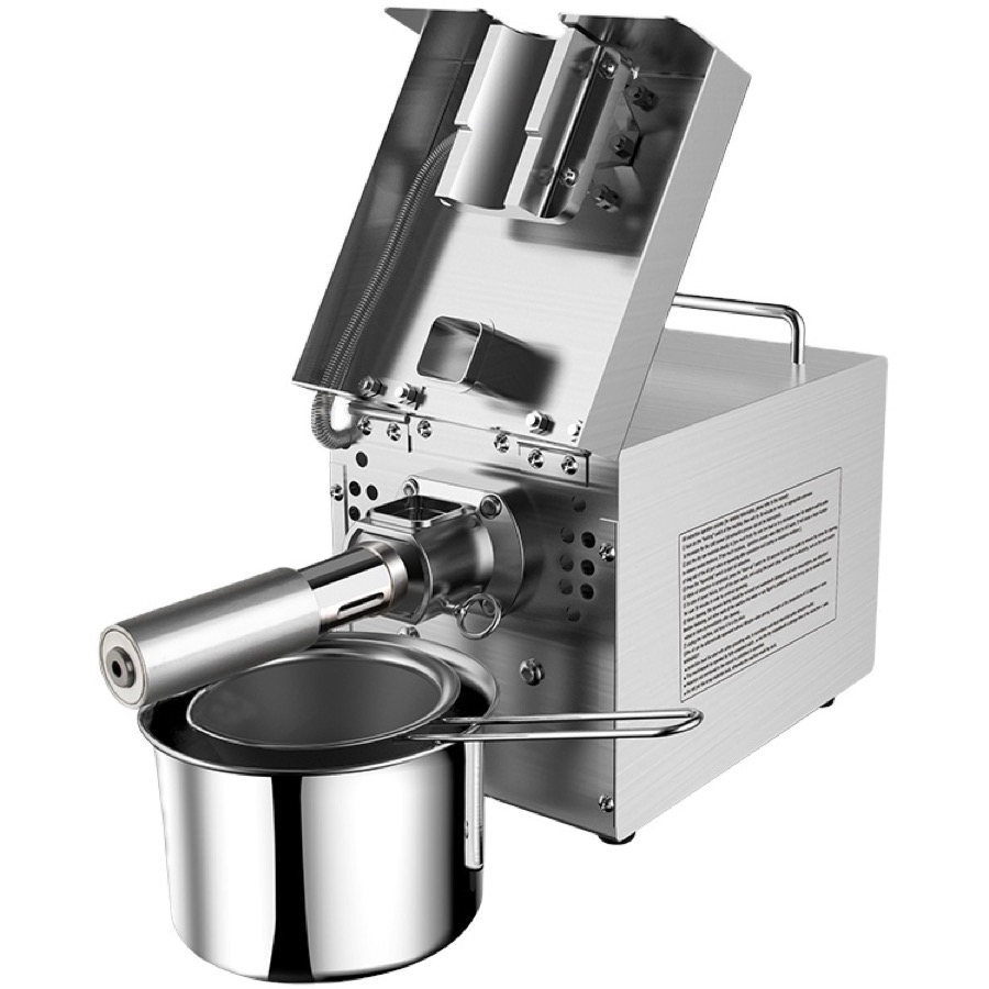Compact Home Oil Press Machine up to 6 kg/h, model LYF-505 &ndash; detail view 3