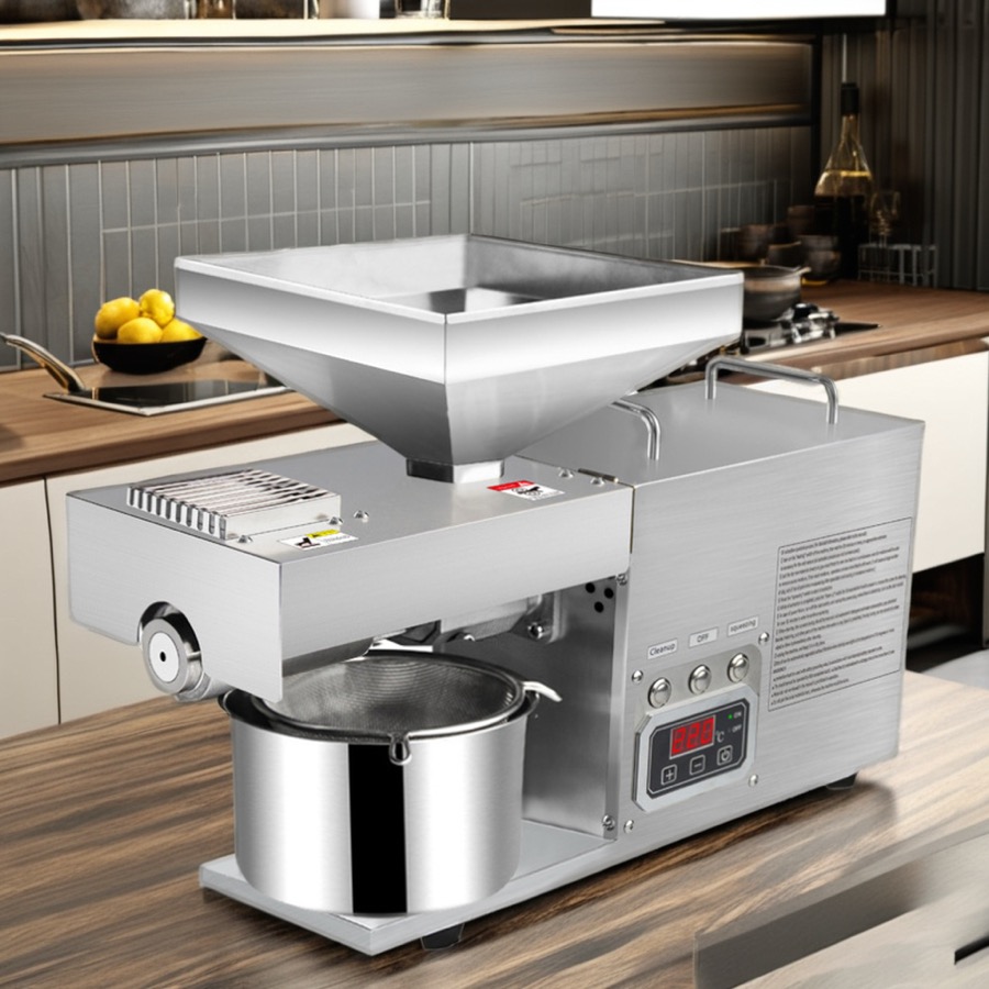 10 kg/h Screw Oil Press Machine 1250 W, model LYF-T11