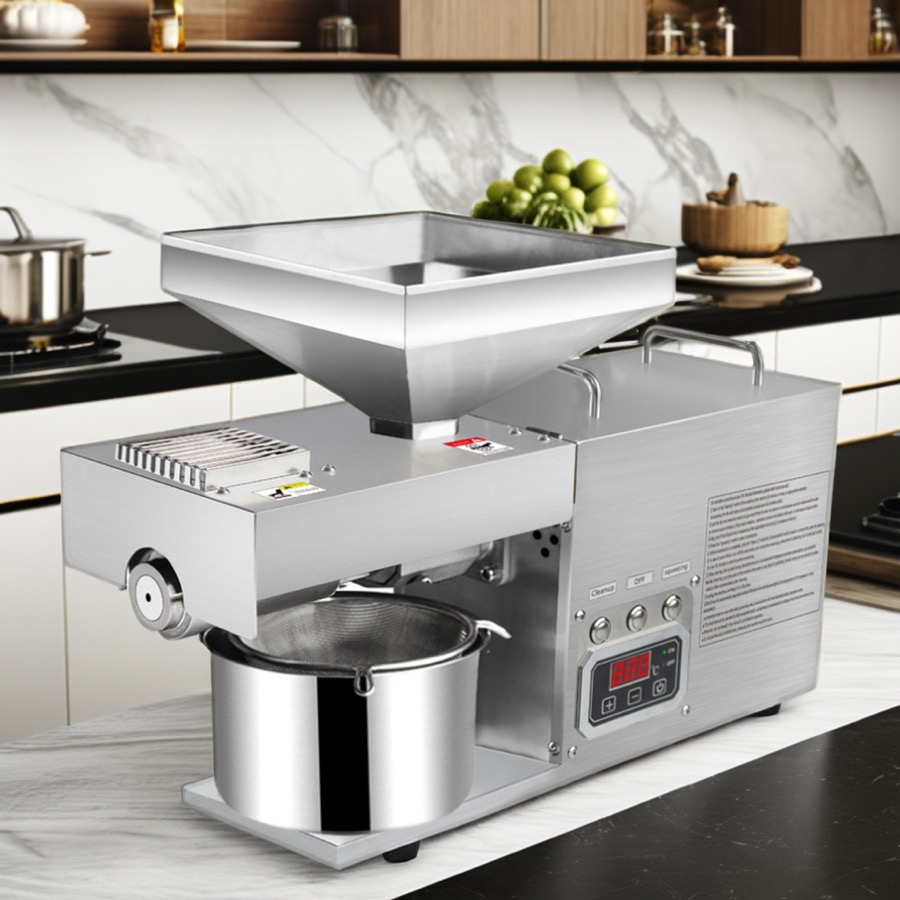 10 kg/h Screw Oil Press Machine 1250 W, model LYF-T11 – detail view 3