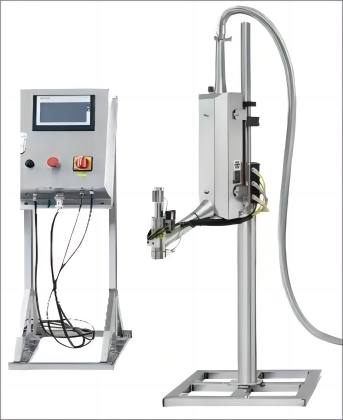 Cryo-VB300 liquid nitrogen dosing machine for an automatic bottle filling line