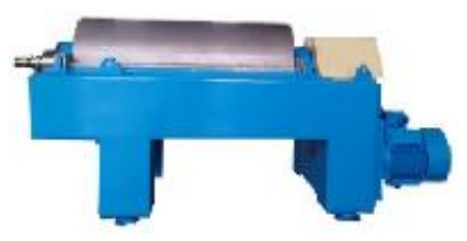 Horizontal decanter centrifuge